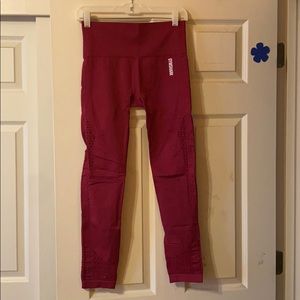 Gymshark Energy Seamless Beet Leggings
